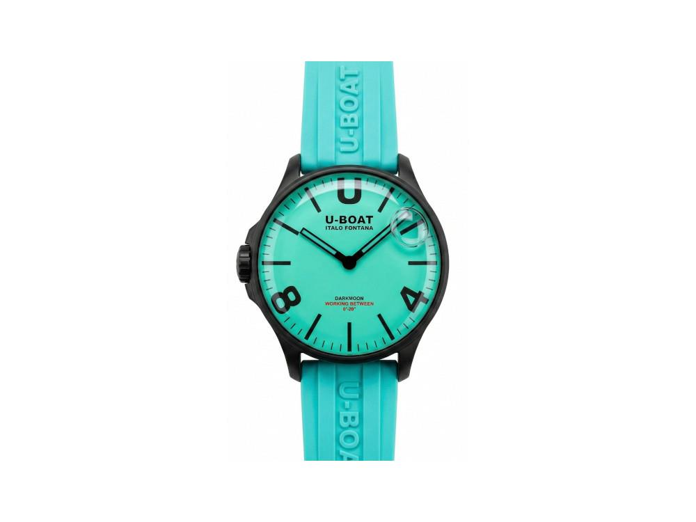 Reloj de Cuarzo U-Boat Capsoil Darkmoon Aquamarine, PVD, PVD, 44 mm, 8969