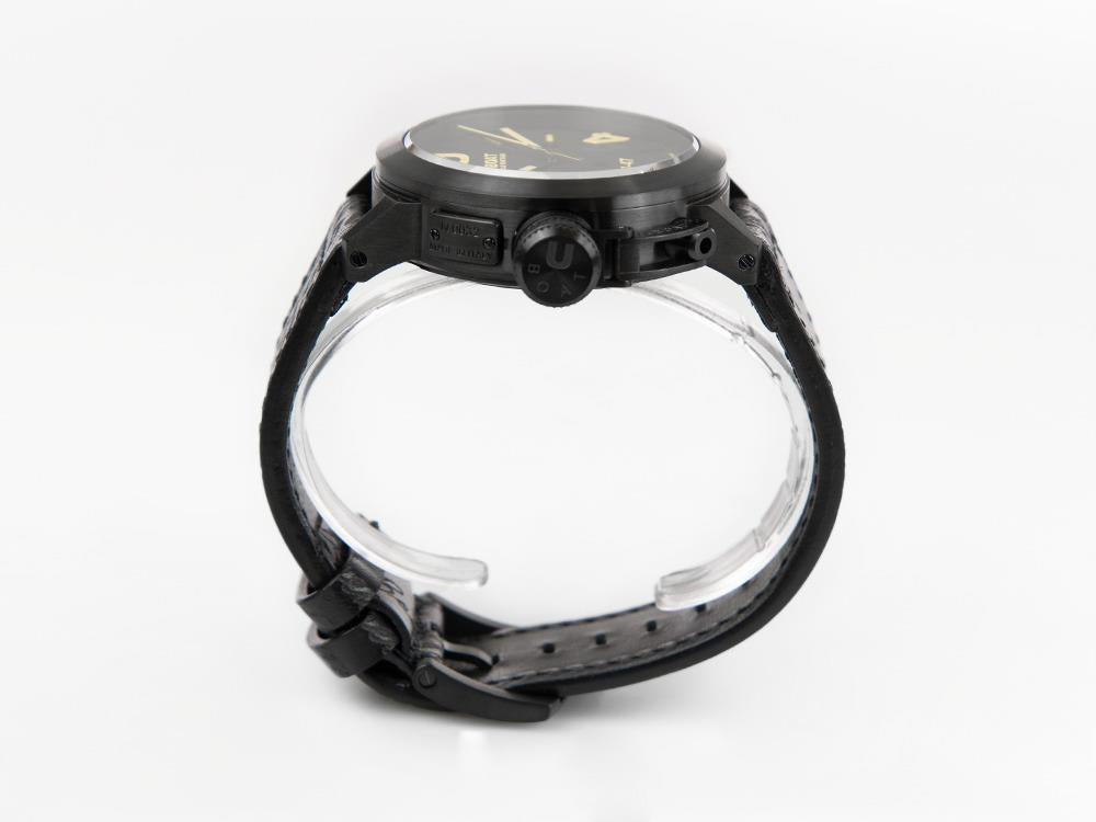 Reloj Automático U-Boat U-47 Classico Dark Soul, Negro, 47 mm, Correa piel, 9160
