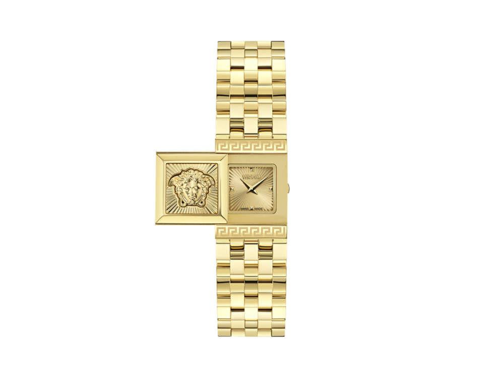 Reloj de Cuarzo Versace Reveal, PVD Oro, Dorado, 18mm x 25 mm, VE0C00225