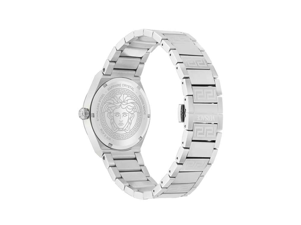 Reloj de Cuarzo Versace V-Auria, Verde, 39 mm, Cristal de Zafiro, VE0F00125