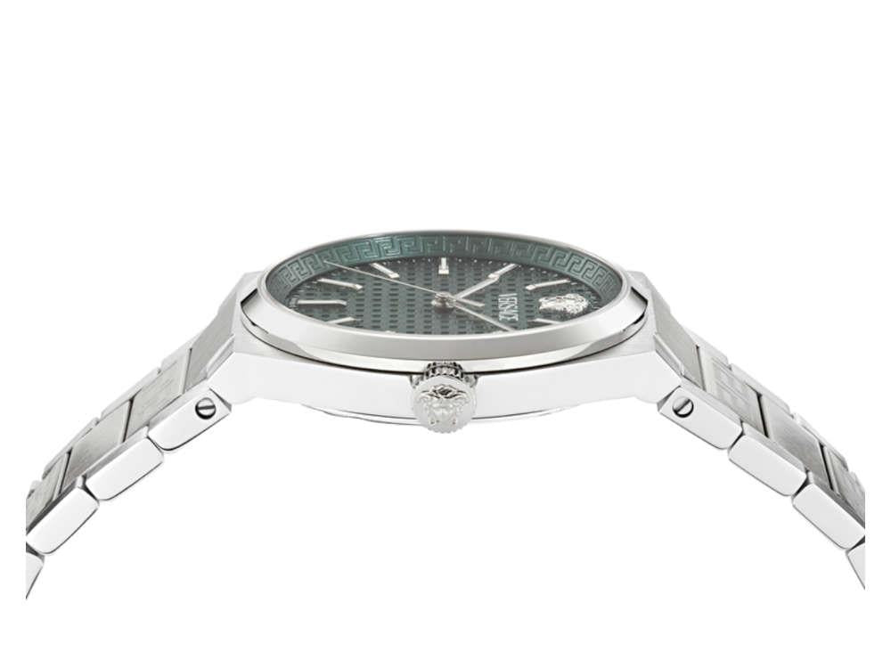 Reloj de Cuarzo Versace V-Auria, Verde, 39 mm, Cristal de Zafiro, VE0F00125