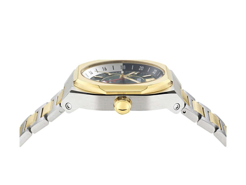 Reloj Automático Versace V-Contempo GMT, Verde, 40mm x 48,3mm, VE0I00325