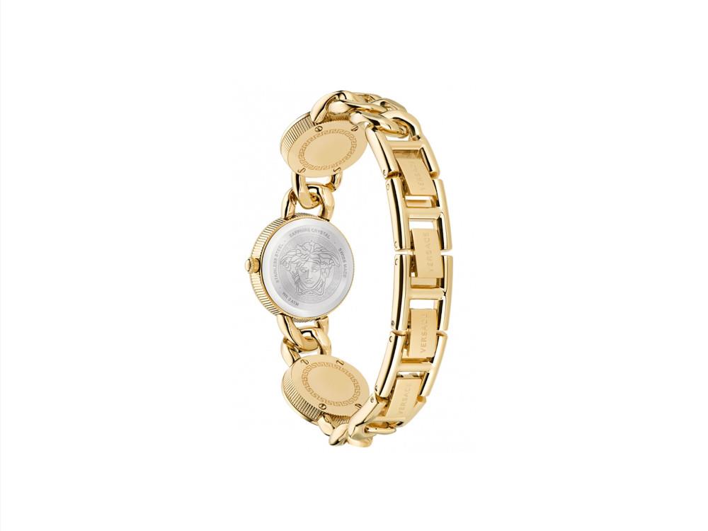 Reloj de Cuarzo Versace Greca Stud Icon , Acero reciclado, 28 mm, VE0Q00525