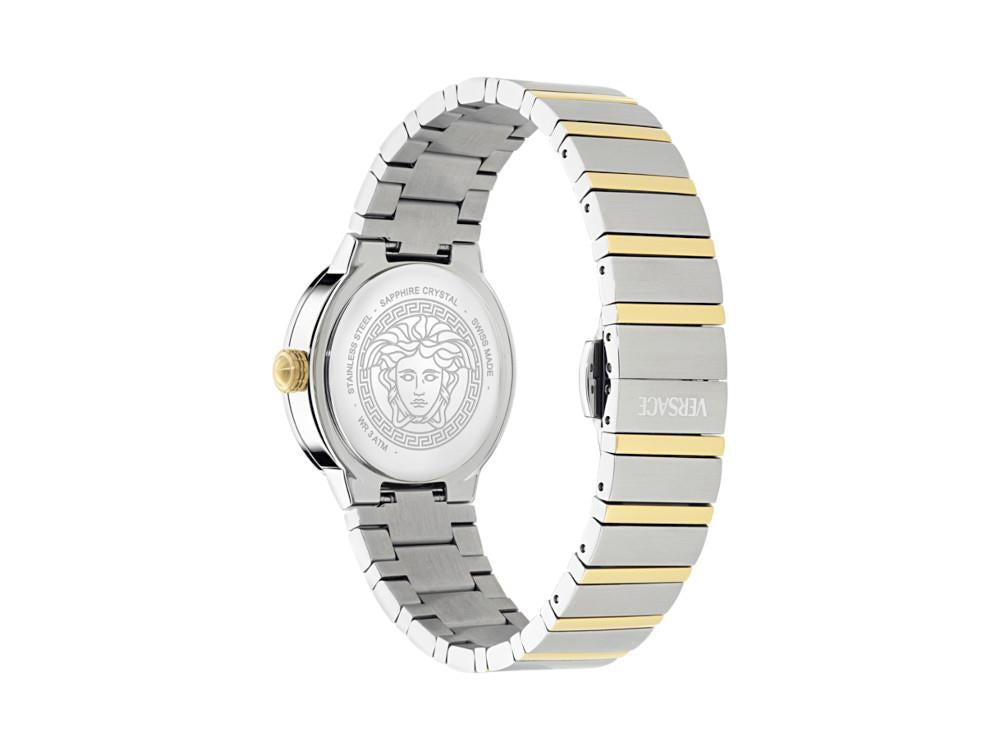 Reloj de Cuarzo Versace Greca Logo Pearl, Blanco, 33 mm, VE0S00325
