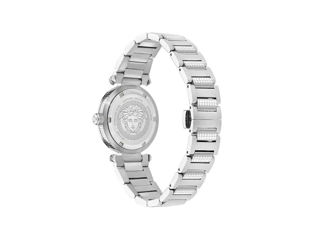 Reloj de Cuarzo Versace Greek, Turquesa, 35 mm, Cristal de Zafiro, VE5B00225
