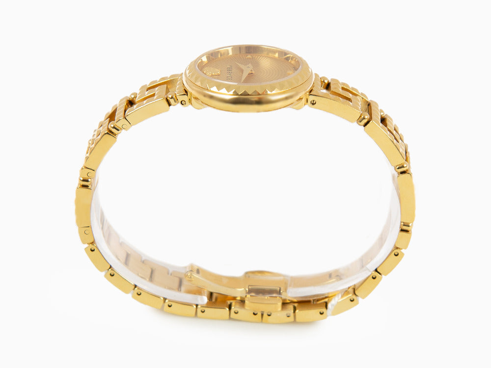 Reloj de Cuarzo Versace Greca Goddess, PVD Oro, Dorado, 28 mm, VE7A00323