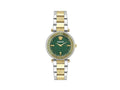 Reloj de Cuarzo Versace Reve, PVD Oro, Verde, 35 mm, Cristal Zafiro, VE8B00524