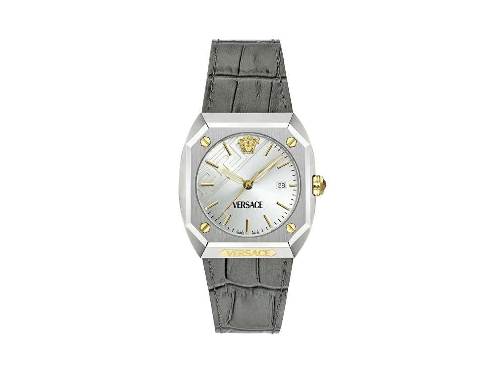 Reloj de Cuarzo Versace Antares, Plata, 44 x 41.5 mm, Cristal Zafiro, VE8F00124