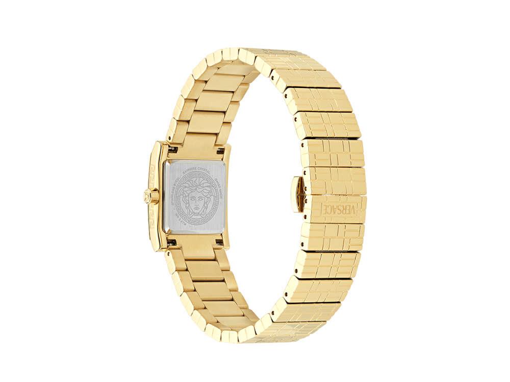 Reloj de Cuarzo Versace Mosaic, Negro, 22 mm, Cristal de Zafiro, VE9B00324