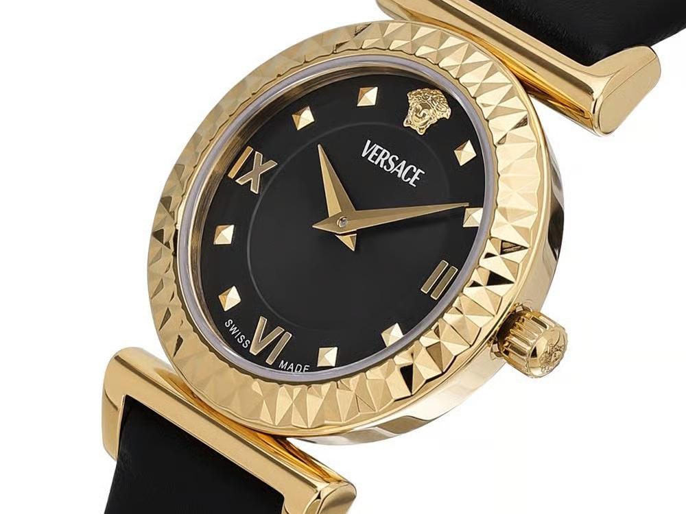 Reloj de Cuarzo Versace Mini Vanity Restyling, Negro, 28 mm, VEGFA0125