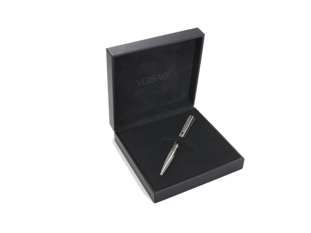 Bolígrafo Versace Reve, Acero, Negro, VRSC00524
