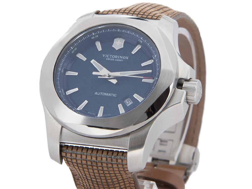 Reloj Automático Victorinox I.N.O.X., Acero, Azul, 43 mm, 20 atm, V241834