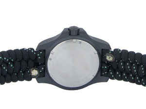 Reloj de Cuarzo Victorinox I.N.O.X. Carbon, Negro, 43 mm, Paracord, V241859