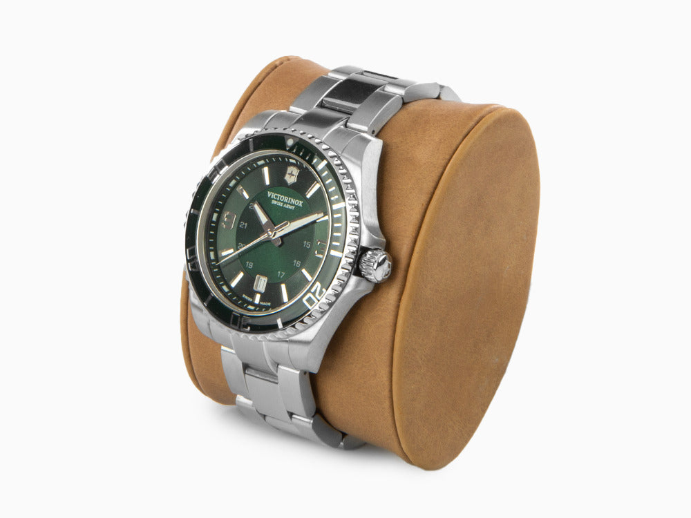 Reloj de Cuarzo Victorinox Maverick, Verde, 43 mm, Brazalete de acero, V241934