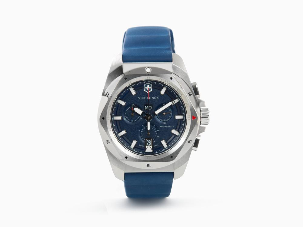 Reloj de Cuarzo Victorinox I.N.O.X. Chrono, Azul, 43 mm, V241984