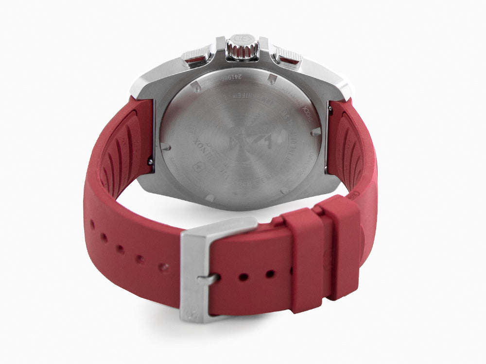 Reloj de Cuarzo Victorinox I.N.O.X. Chrono, Rojo, 43 mm, V241986