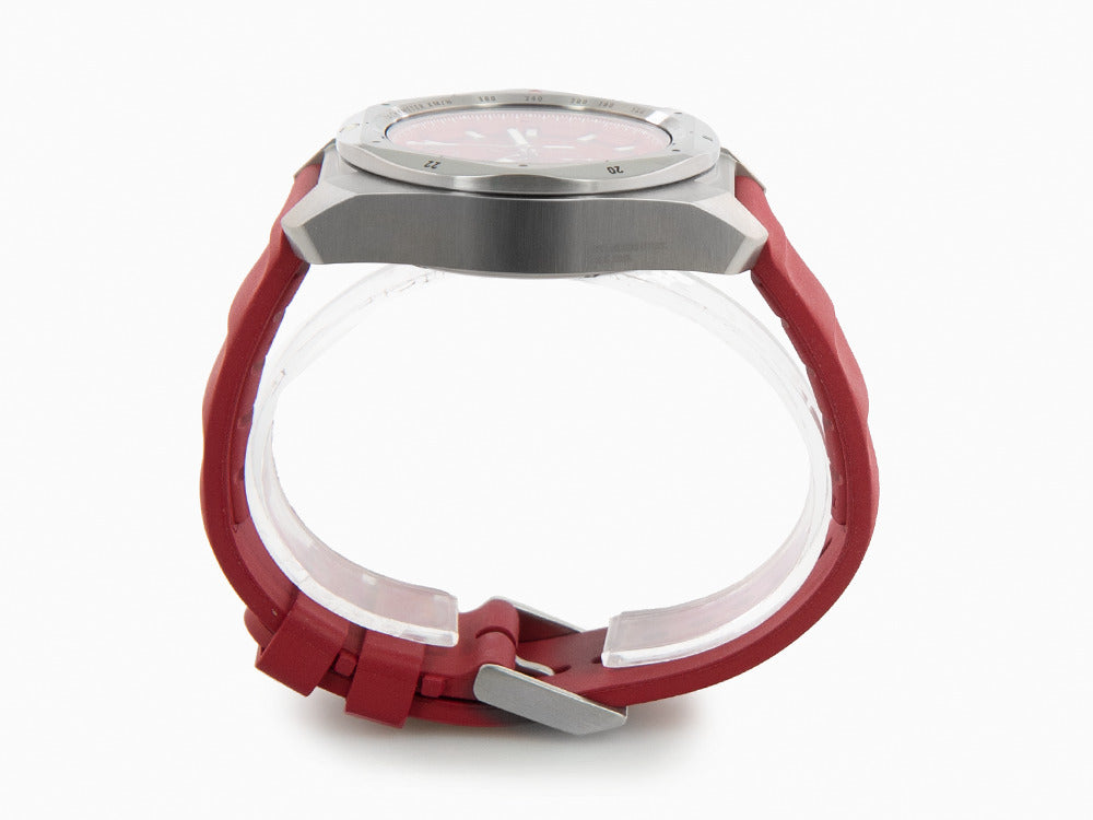 Reloj de Cuarzo Victorinox I.N.O.X. Chrono, Rojo, 43 mm, V241986
