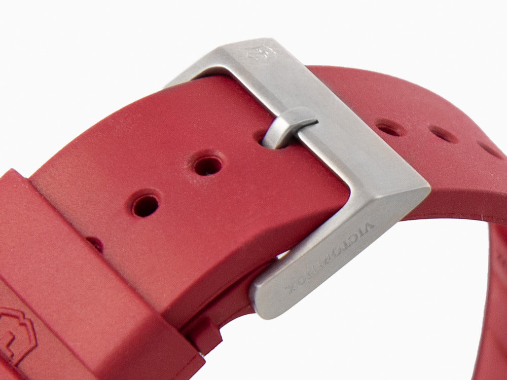 Reloj de Cuarzo Victorinox I.N.O.X. Chrono, Rojo, 43 mm, V241986