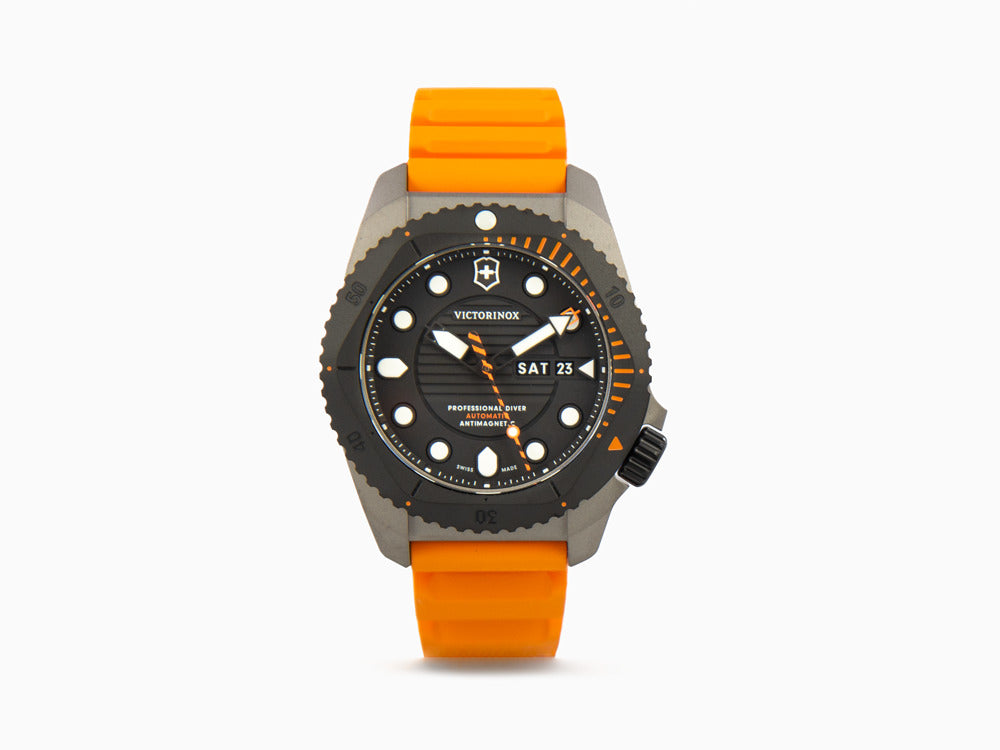 Reloj Automático Victorinox Dive Pro, Titanio, Negro, 43 mm, 30 atm, V241996