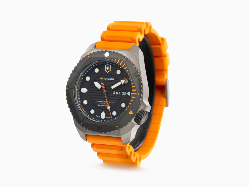 Reloj Automático Victorinox Dive Pro, Titanio, Negro, 43 mm, 30 atm, V241996