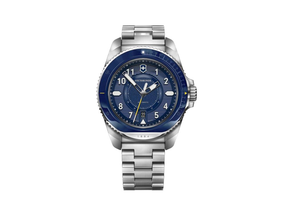 Reloj Automático Victorinox Journey 1884, Azul, 43 mm, 20 atm, V242010