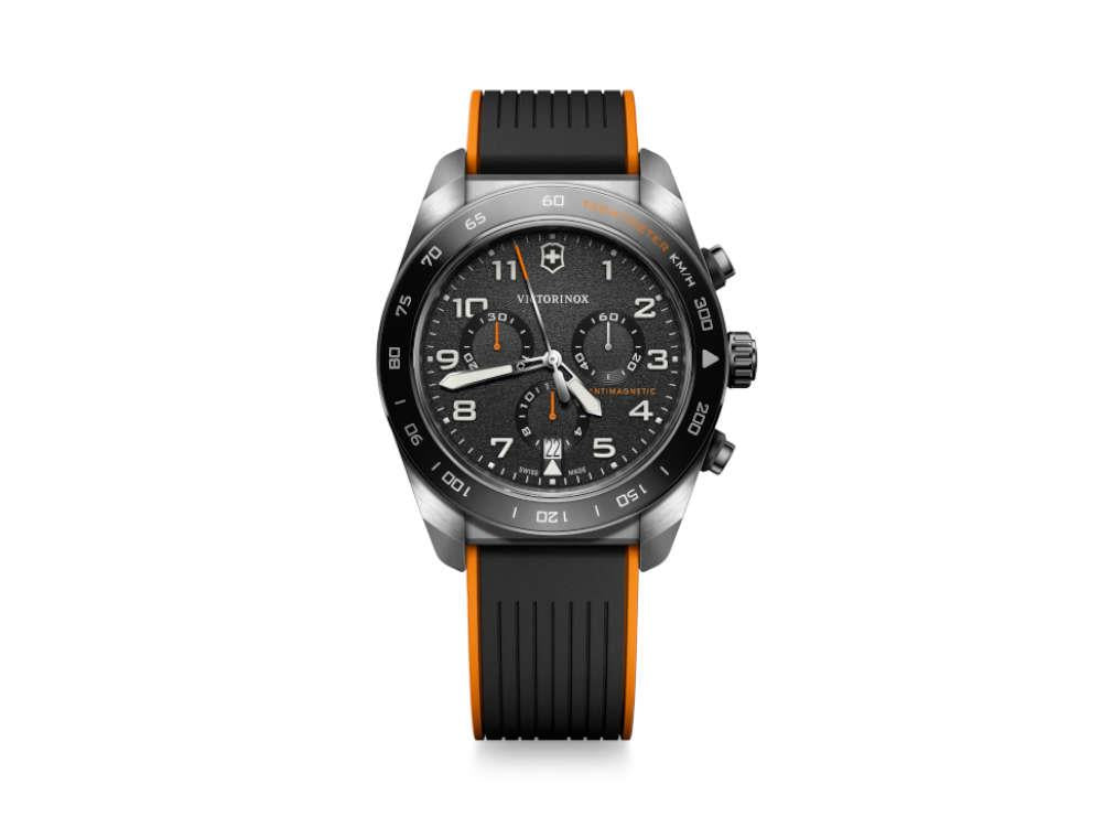 Reloj de Cuarzo Victorinox Swiss Army, Negro, 42 mm, Cronógrafo, V242050