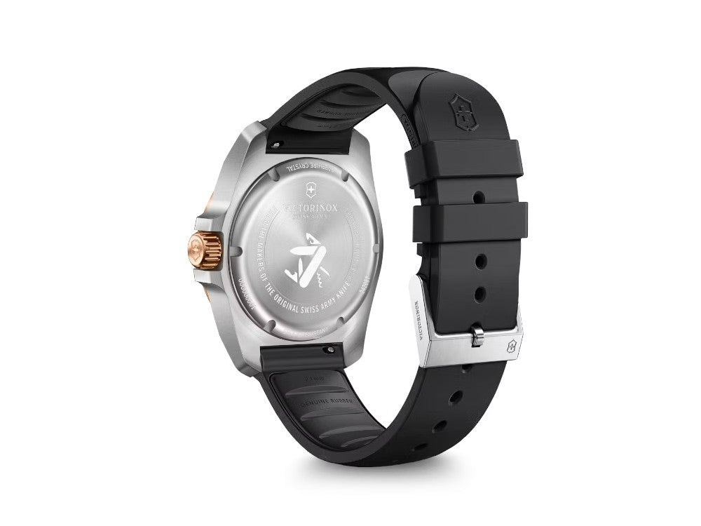 Reloj de Cuarzo Victorinox I.N.O.X., Negro, 41 mm, V242087