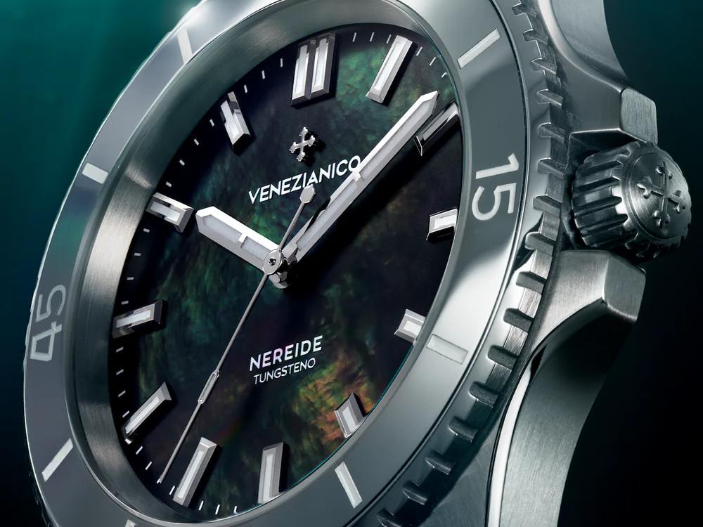 Reloj Automático Venezianico Nereide Tungsteno 39 mm, 3121540C