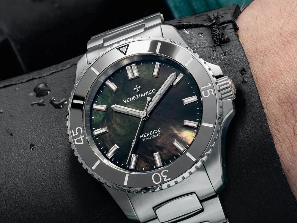 Reloj Automático Venezianico Nereide Tungsteno 39 mm, 3121540C