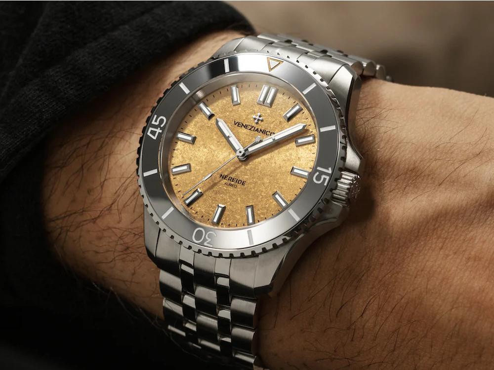 Reloj Automático Venezianico Nereide Aureo 39 mm, Oro, 3121590S