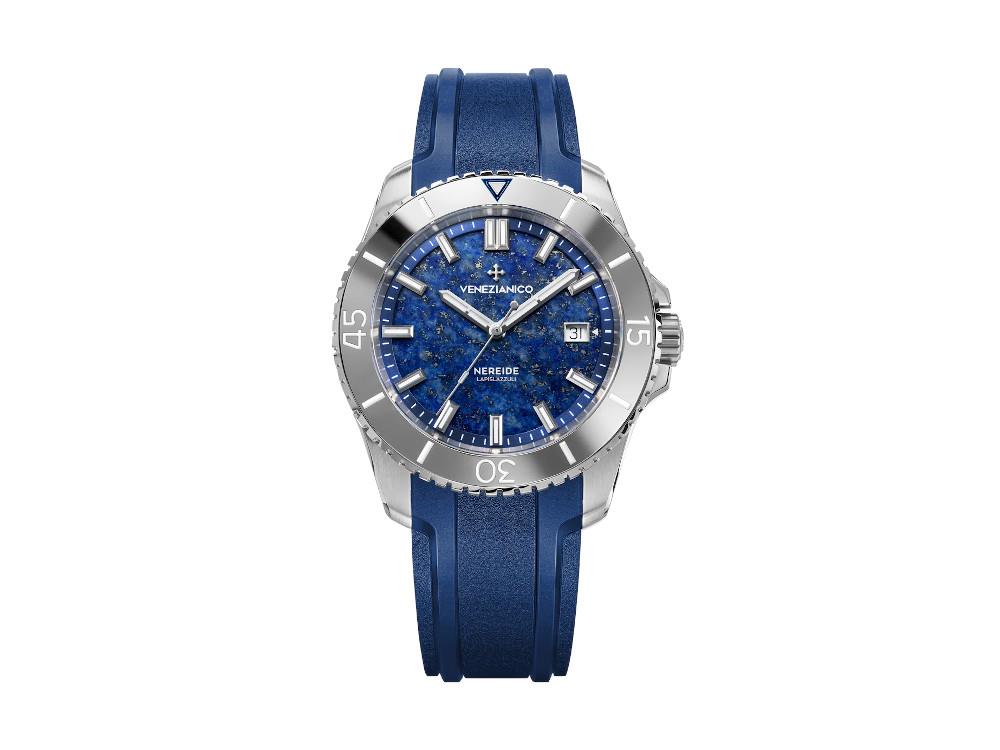 Reloj Automático Venezianico Nereide Lapislazzuli, 42 mm, Azul, 4521548