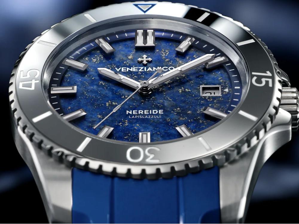 Reloj Automático Venezianico Nereide Lapislazzuli, 42 mm, Azul, 4521548