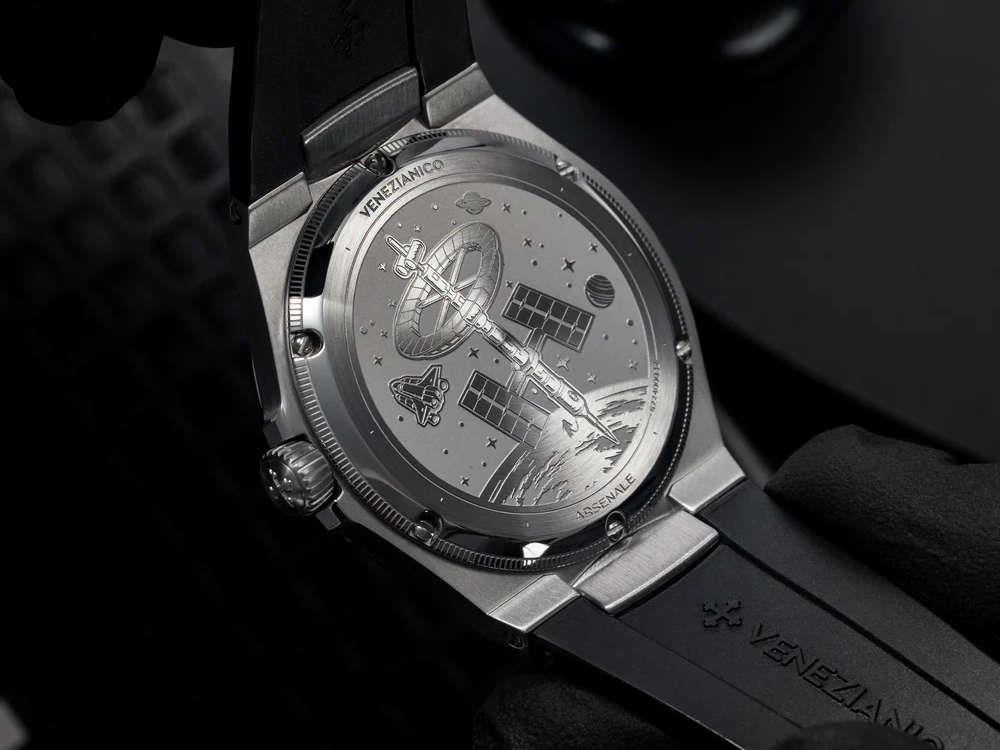Reloj Automático Venezianico Arsenale Ultrablack, 40 mm, 6221510