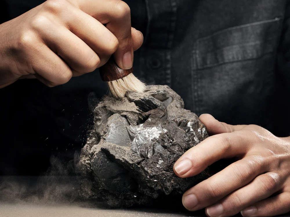 Reloj Automático Venezianico Arsenale Meteorite, 40 mm, Gris, 6221560C