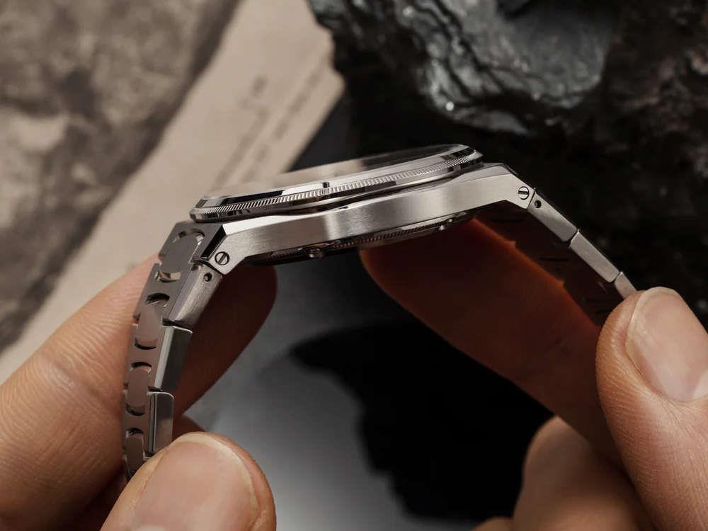 Reloj Automático Venezianico Arsenale Meteorite, 40 mm, Gris, 6221560C