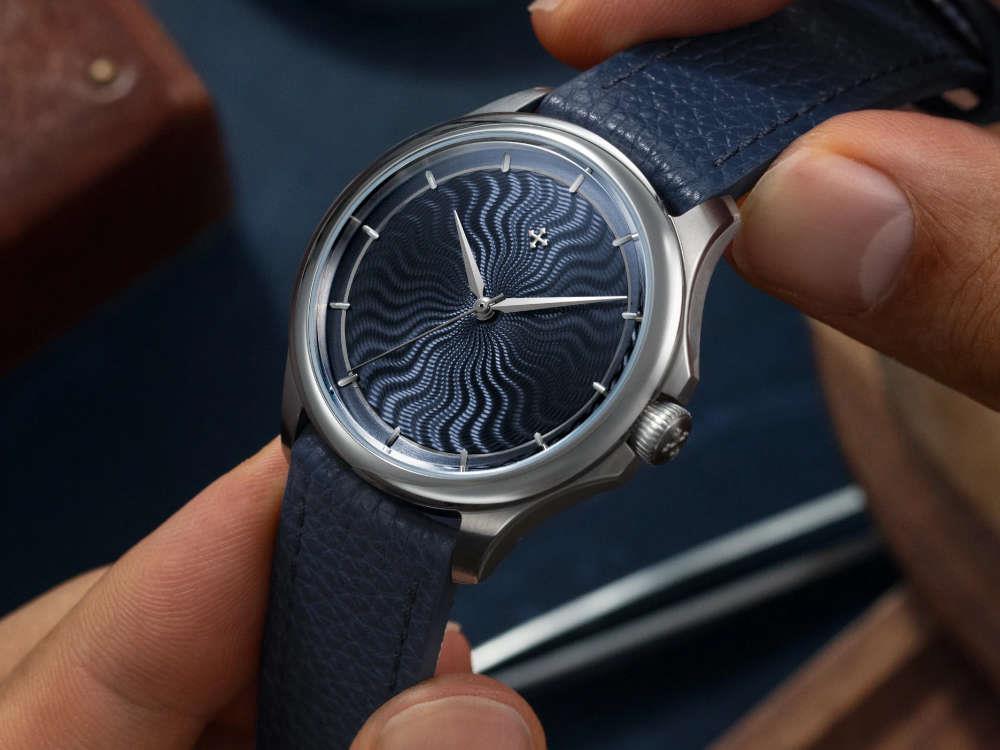 Reloj Automático Venezianico Redentore Levius, 38 mm, Azul, Edición Limitada