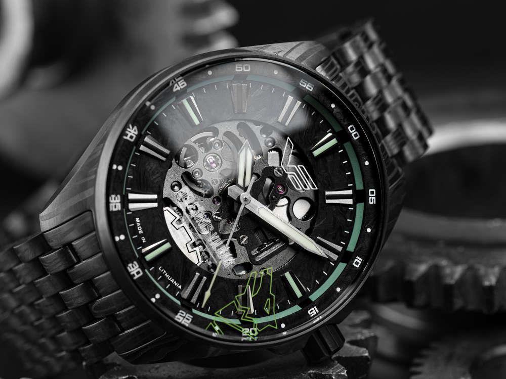 Reloj Automático Vostok Europe Iron Wolf, NH72-326D777