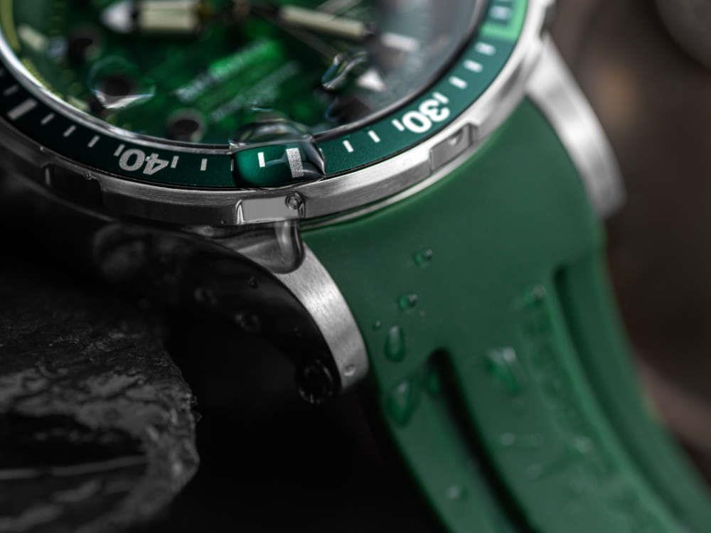 Reloj de Cuarzo Vostok Europe Batiscafos, Verde, 49.7 mm, PX84-511A770-L-BR