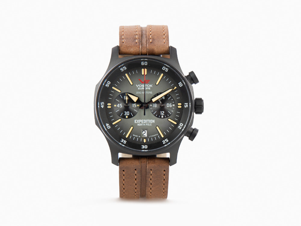 Reloj de Cuarzo Vostok Europe Expedition North Pole, 43 mm, Crono, VK64-592C558