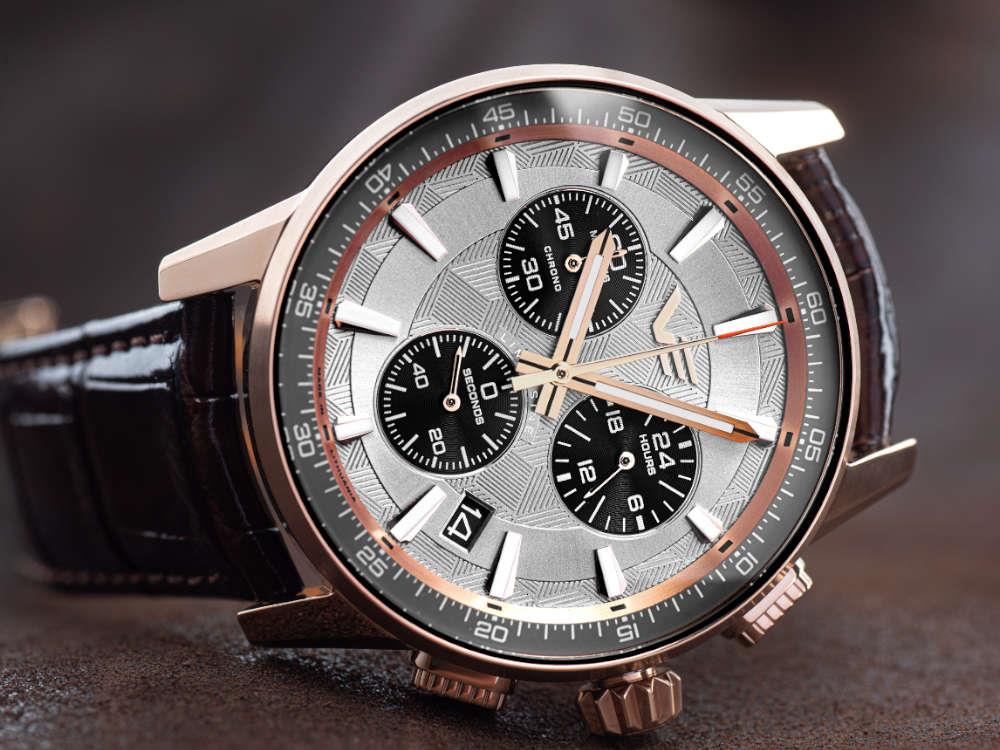 Reloj de Cuarzo Vostok Europe Limousine Grand Chronograph LE, VK68-561B785