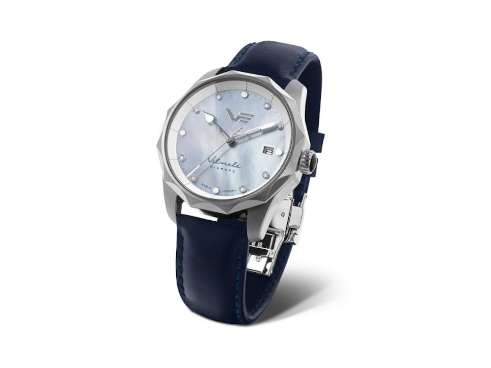 Reloj de Cuarzo Vostok Europe Vilnelė Diamond, 39 mm, VS42-125A755-L-BL