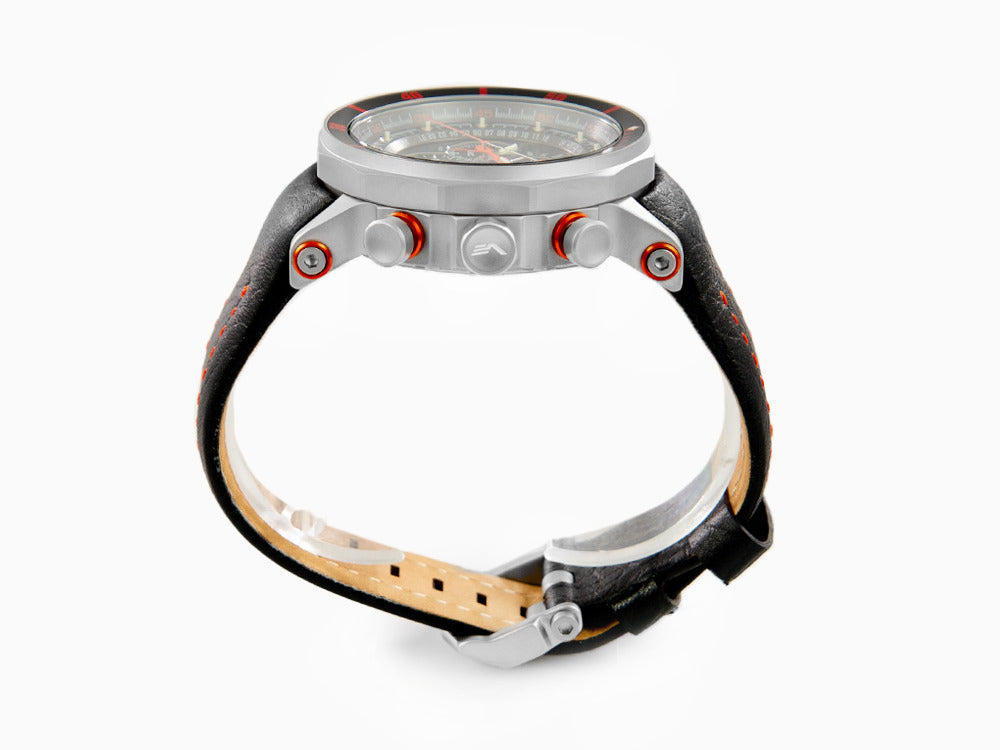 Reloj de Cuarzo Vostok Europe Lunokhod-2, 49 mm, Tritio, Crono, YM86-620A506