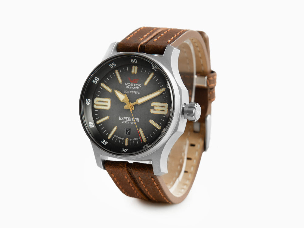 Reloj Automático Vostok Europe Expedition North Pole, Negro, 43mm, YN55-592A555