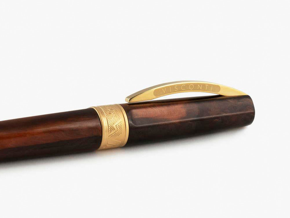 Bolígrafo Visconti Mirage Mythos Apollo, Resina, Marrón, KP07-08-BP