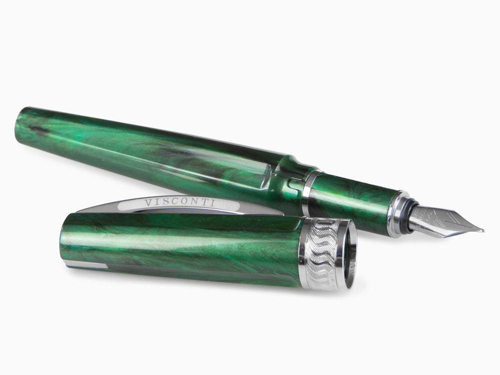 Estilográfica Visconti Mirage Emerald, Resina inyectada, KP09-05-FP