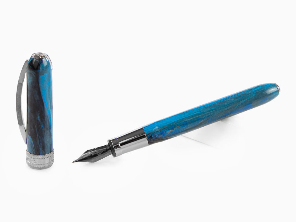 Pluma Estilográfica Visconti Rembrandt-S Blue, Resina, Azul, KP10-26-FP