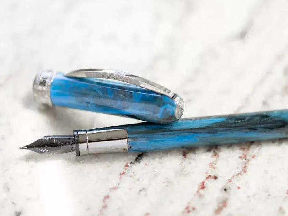 Pluma Estilográfica Visconti Rembrandt-S Blue, Resina, Azul, KP10-26-FP