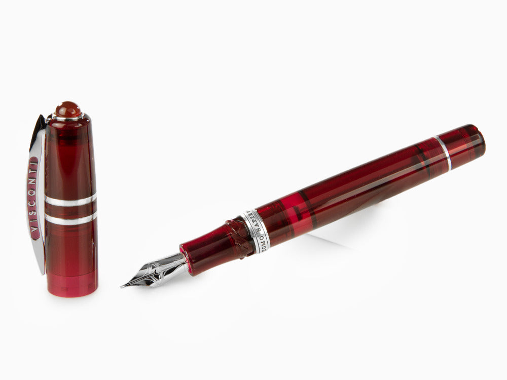 Pluma Estilográfica Visconti Homo Sapiens Demo Stones Ruby, KP15-17-FP