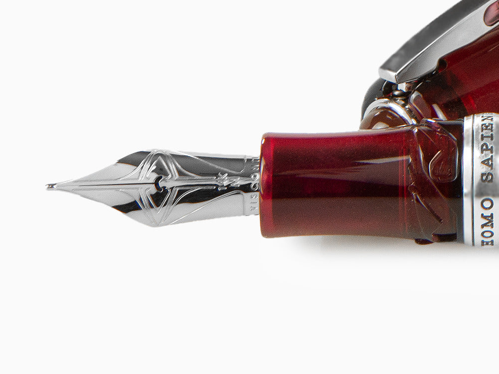 Pluma Estilográfica Visconti Homo Sapiens Demo Stones Ruby, KP15-17-FP
