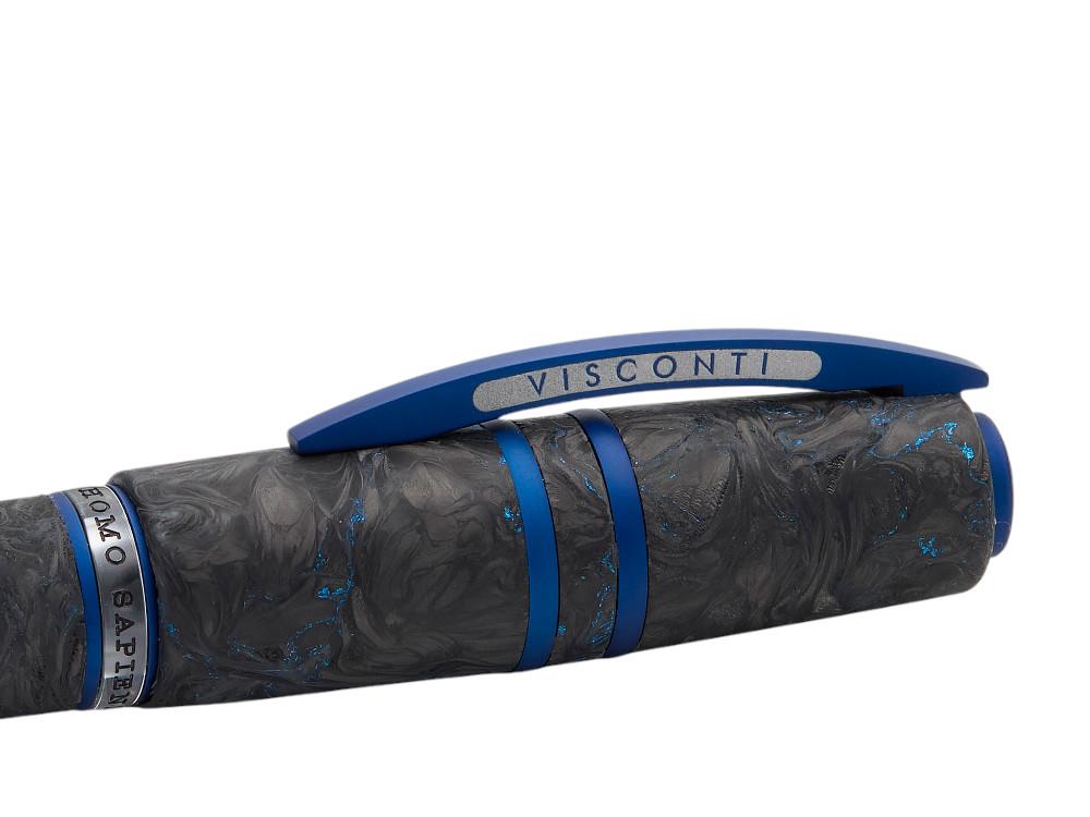 Pluma HS Visconti Carbon Abyssus, Or 18k, Edición Limitada, KP15-46-FP